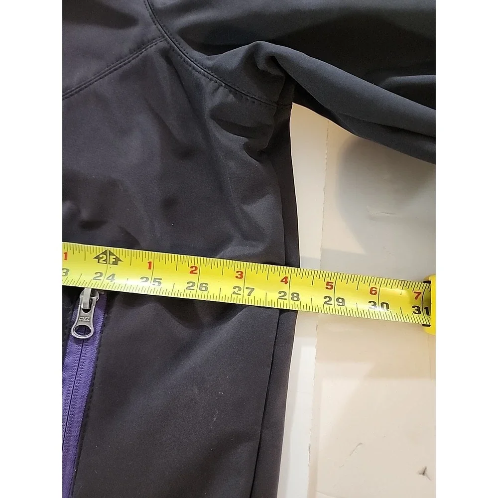 NFL Minnesota Vikings G-III Softshell Jacket Mens XXL Purple Black Full Zip Coat